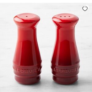 Le Creuset Cherry Red Salt and Pepper Shakers